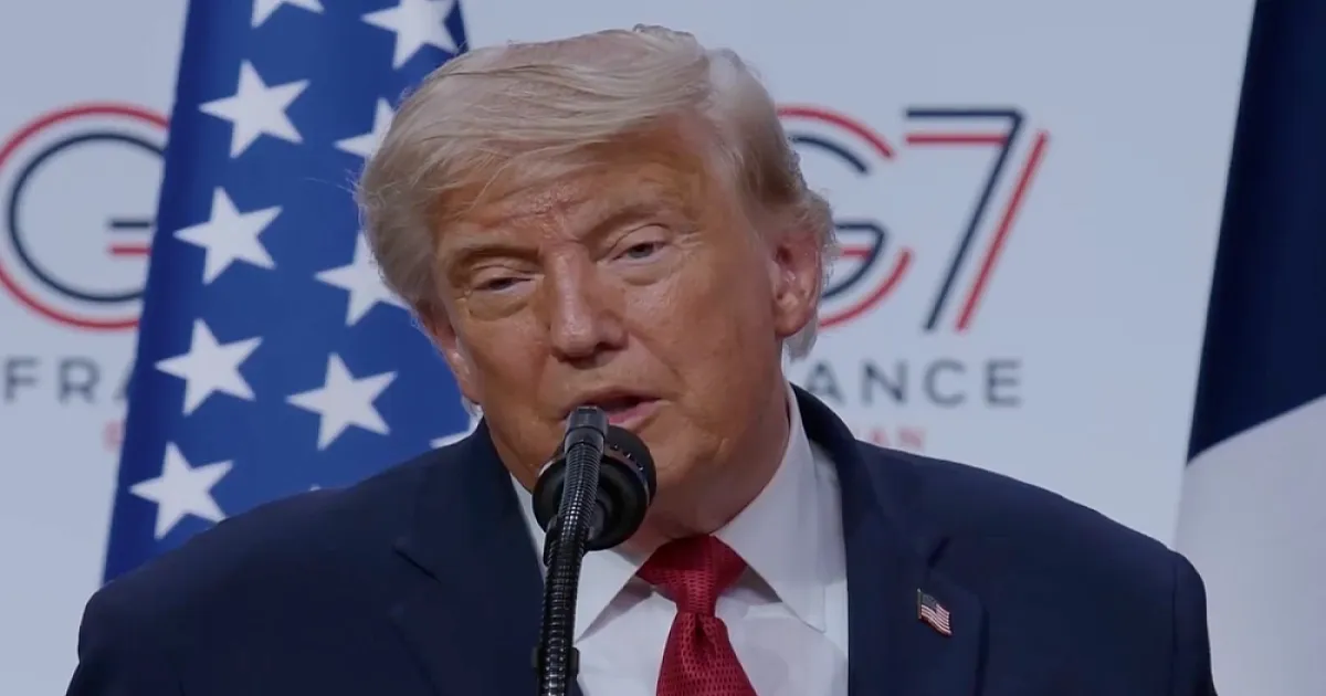 Τραμπ από τη G7: «Αν δεν εφαρμοστεί το μνημόνιο, οι βομβαρδισμοί θα επανέλθουν» – Τι είπε για Νετανιάχου, Λίβανο και τις κυρώσεις
