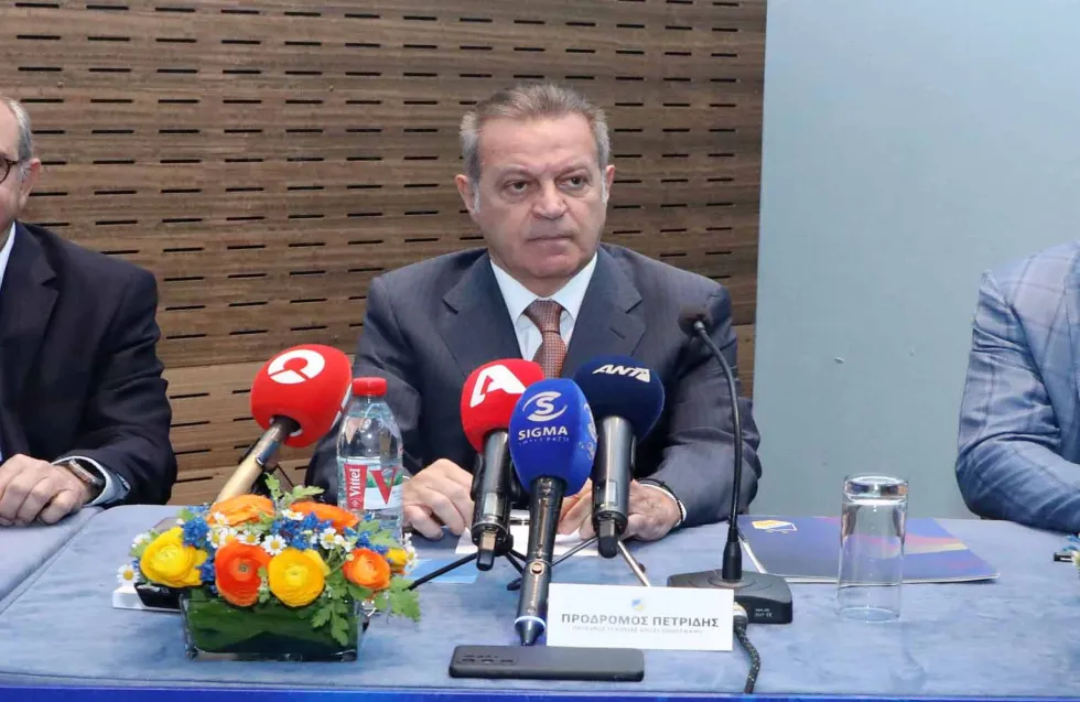 Πετρίδης: «Μέρα ορόσημο και προσωπικό στοίχημα»