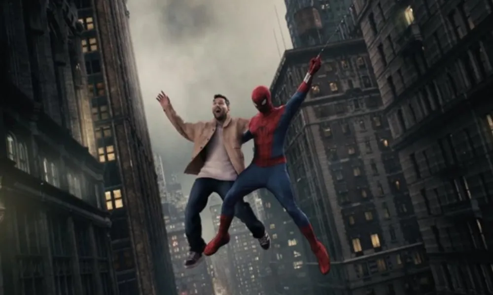 Ο Μέσι συνάντησε τον Spider-Man και πέταξαν παρέα πάνω από τη Νέα Υόρκη!