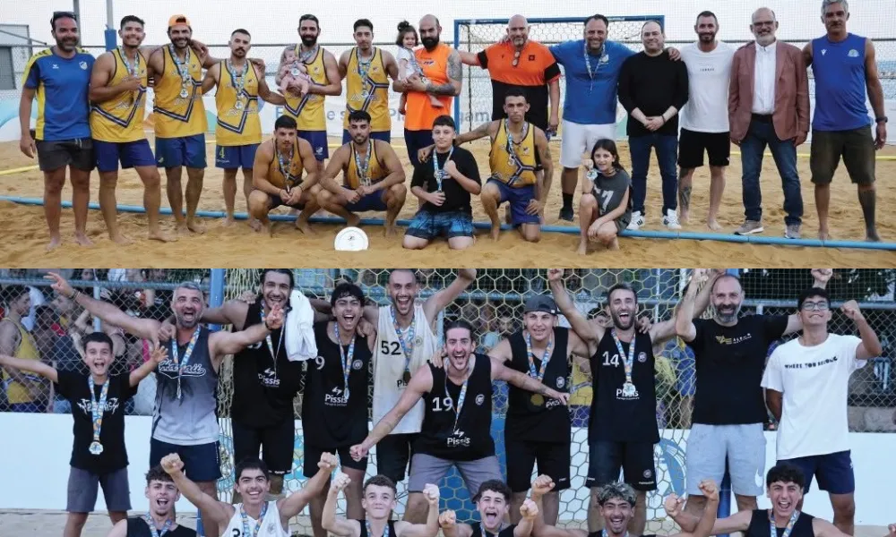 Παρνασσός και ΑΠΟΕΛ οι νικητές στο Limassol Beach Handball Tournament 2026