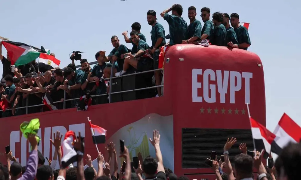 Πήραν το χειροκρότημα που τους άξιζε - Αποθεωτική υποδοχή της εθνικής Αιγύπτου
