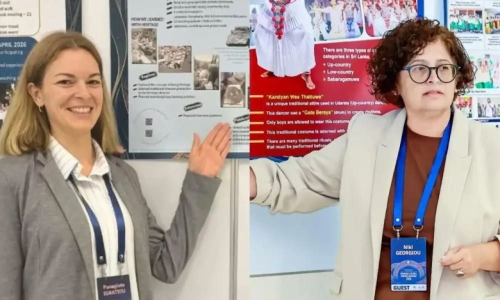 Δύο Κύπριες εκπαιδευτικοί σε διεθνές πρόγραμμα της UNESCO για τη ζωντανή κληρονομιά στην εκπαίδευση