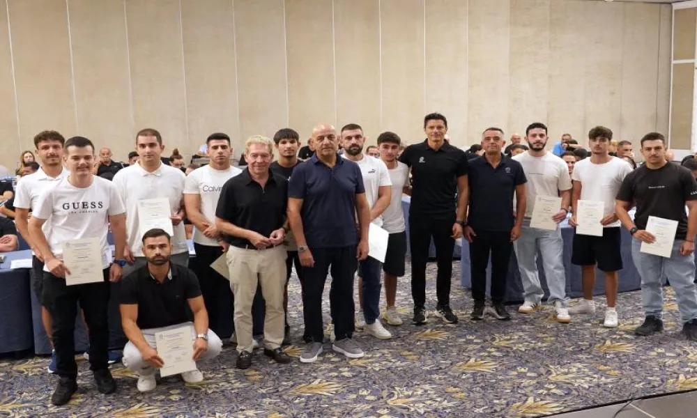 Απονομή διπλωμάτων στους νέους διαιτητές μας