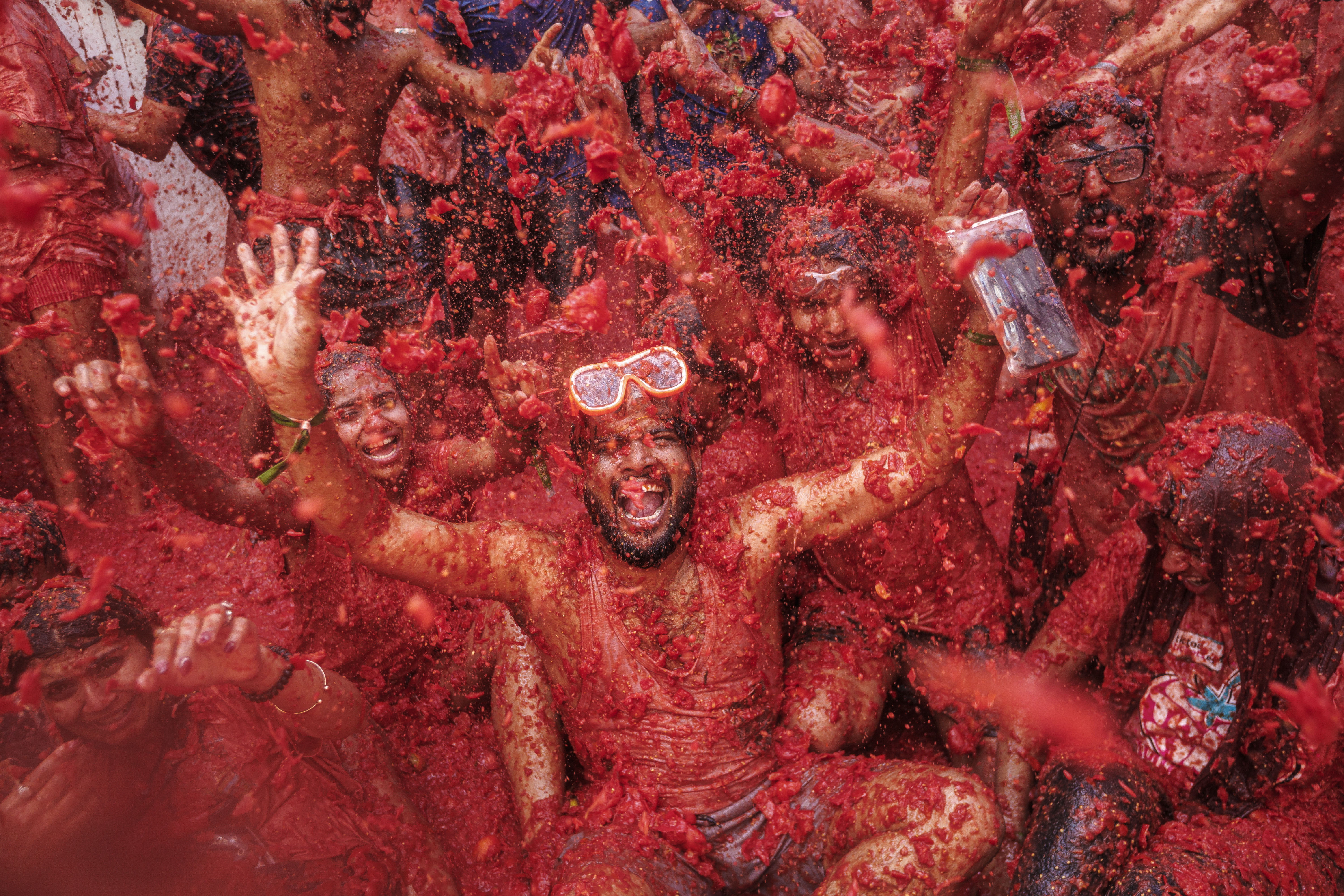 Φεστιβάλ «Tomatina» στην Ισπανία