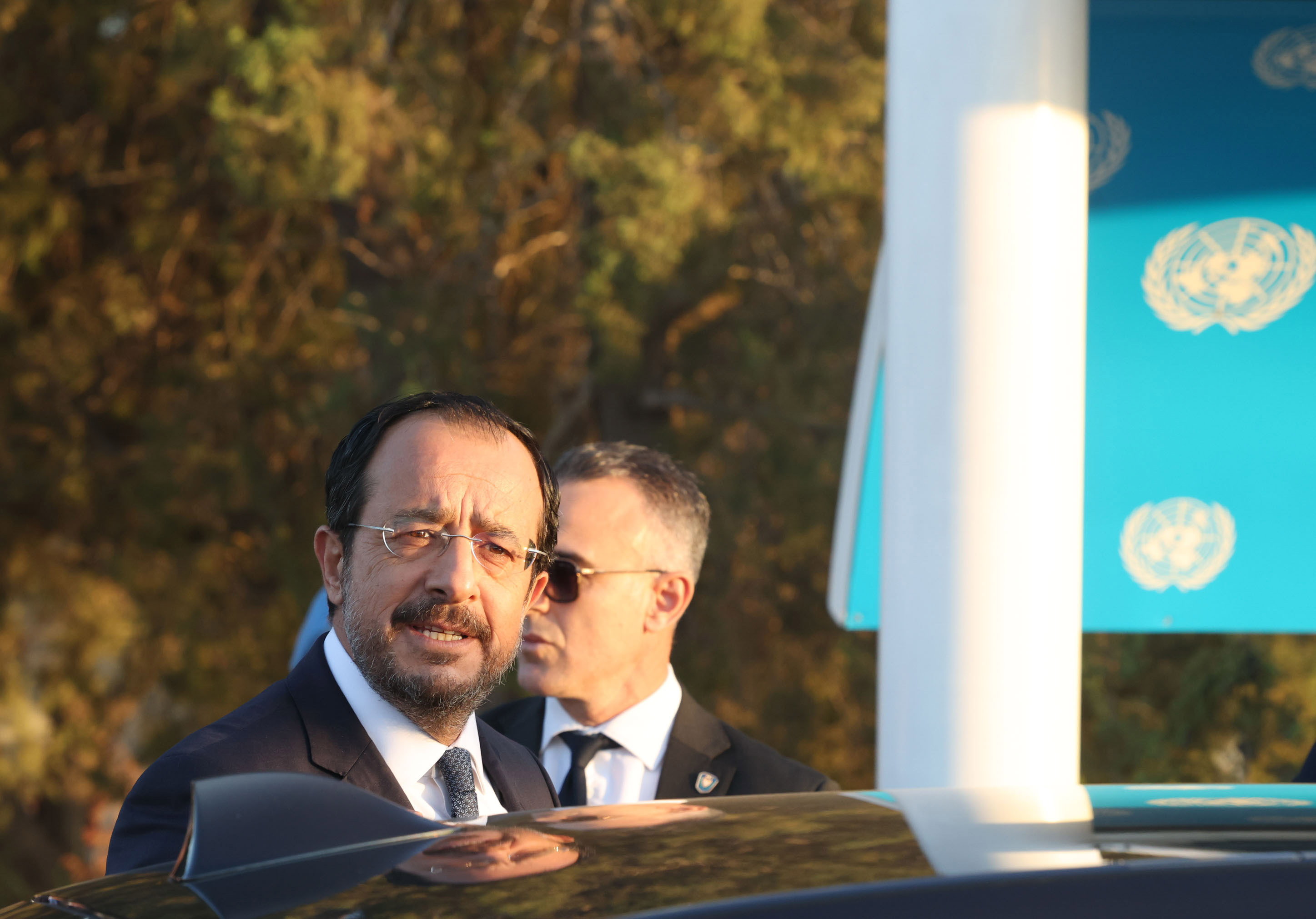 Χριστοδουλίδης: «Πανέτοιμος να συναντιόμαστε και κάθε μέρα μέχρι τη Νέα Υόρκη» με Έρχιουρμαν – «Κανένα σχόλιο» για τη λιμουζίνα