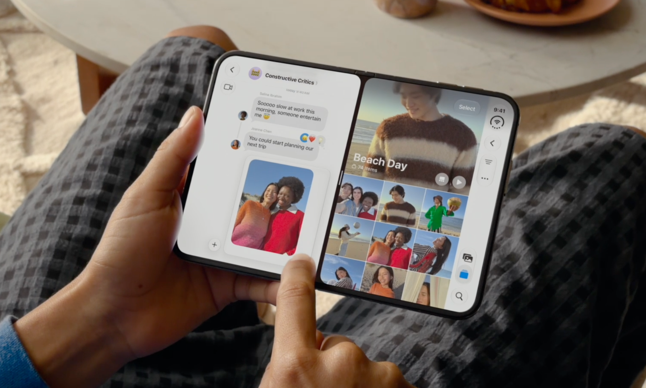 Η Apple παρουσιάζει το iPhone Duo - Το πρώτο αναδιπλούμενο iPhone είναι γεγονός (φώτος)