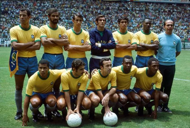 Brazil’s 1970 World Cup team, widely regarded as one of the greatest sides in football history. Photo: El Gráfico, via Wikimedia Commons.